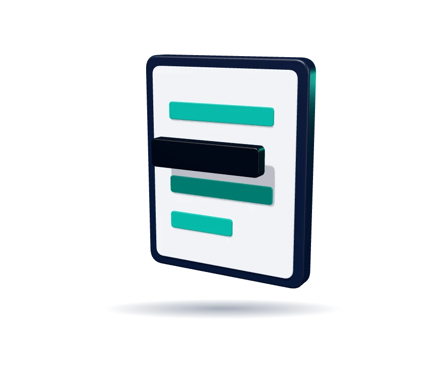The needtoknow logo: a document whose readable lines are highlighted and one line is redacted